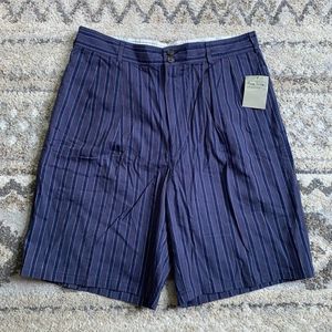 NWT VTG Paul Smith Sportswear Navy Shorts 34x10